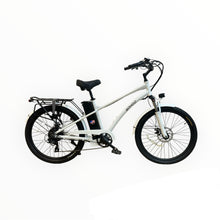 Load image into Gallery viewer, G-Hybrid Cruiser Electric Bike 48v16ah White
