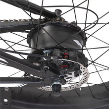 Load image into Gallery viewer, Fat Tyre E-Bike Rockshark Full Suspension GL Black