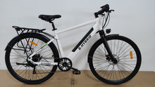 Load image into Gallery viewer, Commuter E-Bike G-Hybrid Elegent White with Throttle