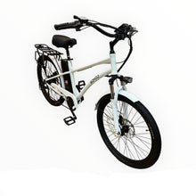 Load image into Gallery viewer, G-Hybrid Cruiser Electric Bike 48v16ah White