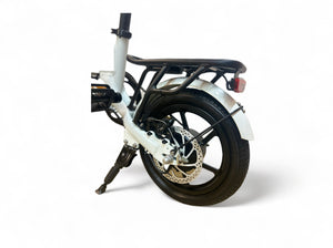 Folding E-Bike with Throttle Fedo White