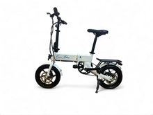 Load image into Gallery viewer, Folding E-Bike with Throttle Fedo White