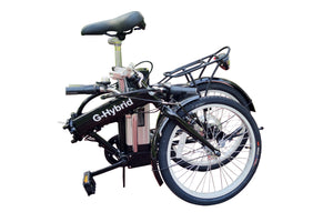 Freedom Folding e-bike with Lower Step Throttle Black