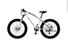 Load image into Gallery viewer, G-Hybrid Fat Bike Mammoth FT03 26x4.0 inch with 21 Speed White