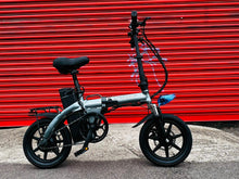 Load image into Gallery viewer, Folding E-Bike with Throttle G-Hybrid Compact Grey