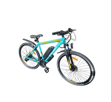 Load image into Gallery viewer, Mountain E-Bike 29 inch G-Hybrid Rogem 36v Battery 24 Speed Green