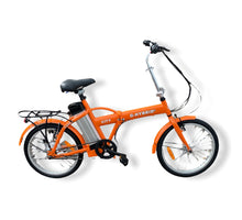 Load image into Gallery viewer, Folding e-bike G-Hybrid City Bike with Throttle Orange