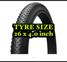 Load image into Gallery viewer, Fat boy Fat Tyre 26 x 4.0 Fat Bike TYRE