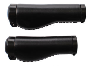 M-Wave Ergonomic Lock Grips, 130 mm, Black